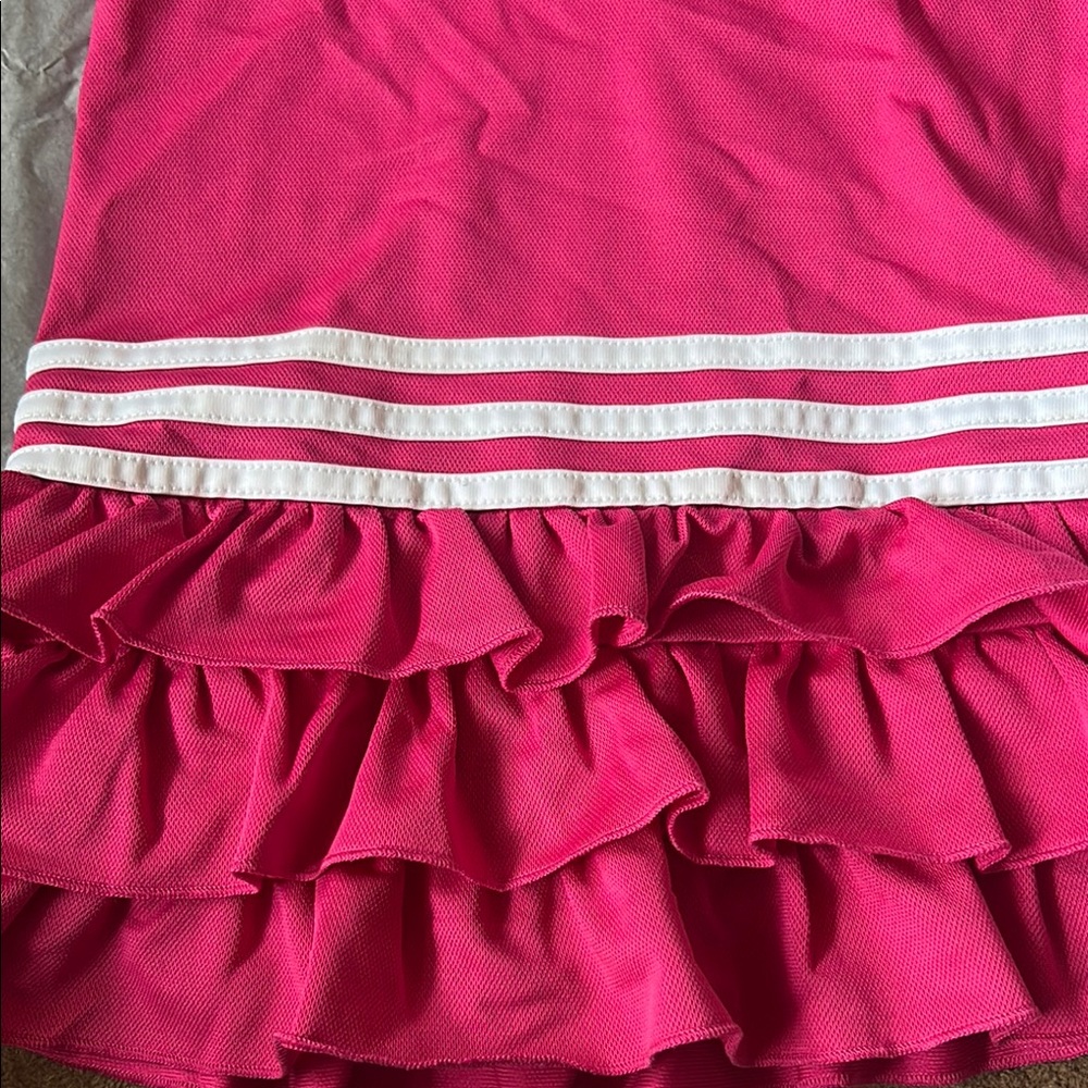 Adidas Pink Ruffled Dress - Picture 3 of 4